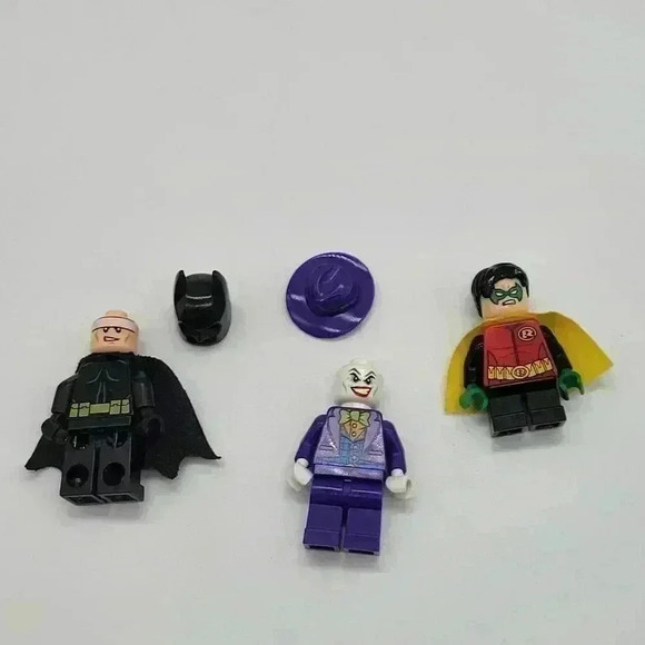 Set of 3 LEGO Superheroes Minifigure Batman Robin Joker 76013 - Picture 7 of 7